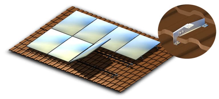 SOLARCLICK – aurinkopaneelien kiinnikejärjestelmä